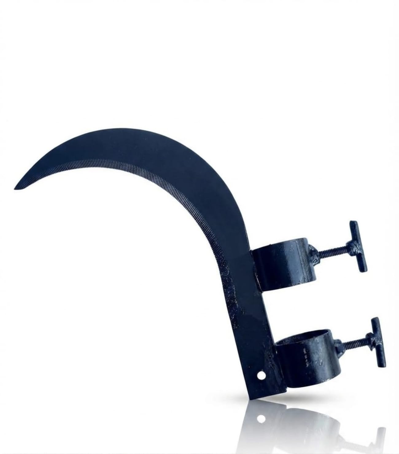 Heavy-Duty Grass Sickle Cutter Head & Coconut Plucker | Razor-Sharp Metal Blade with Adjustable Clamp for Tree Branches, Weeds & Gardening | Multipurpose Agricultural Hand Tool Attachment-picture-37