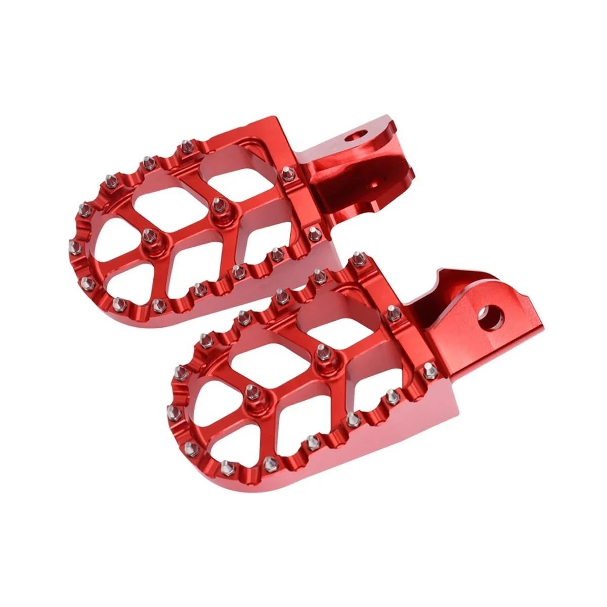 Moto Poggiapiedi Per Surron Per Lightbee Moto Elettriche Accessori Poggiapiedi In Lega Di Alluminio Blu/Rosso/Viola/Giallo/Nero/Verde(Red)