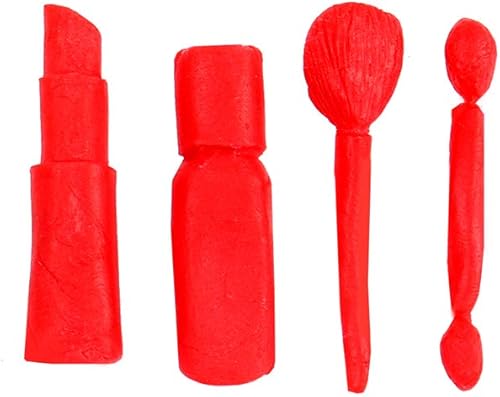 Miniatura 2 de O'Creme Molde de silicona para fondant, cosméticos maquillaje pequeño Uso para pudín de chocolate, dulces, gelatina, modelado de jabón