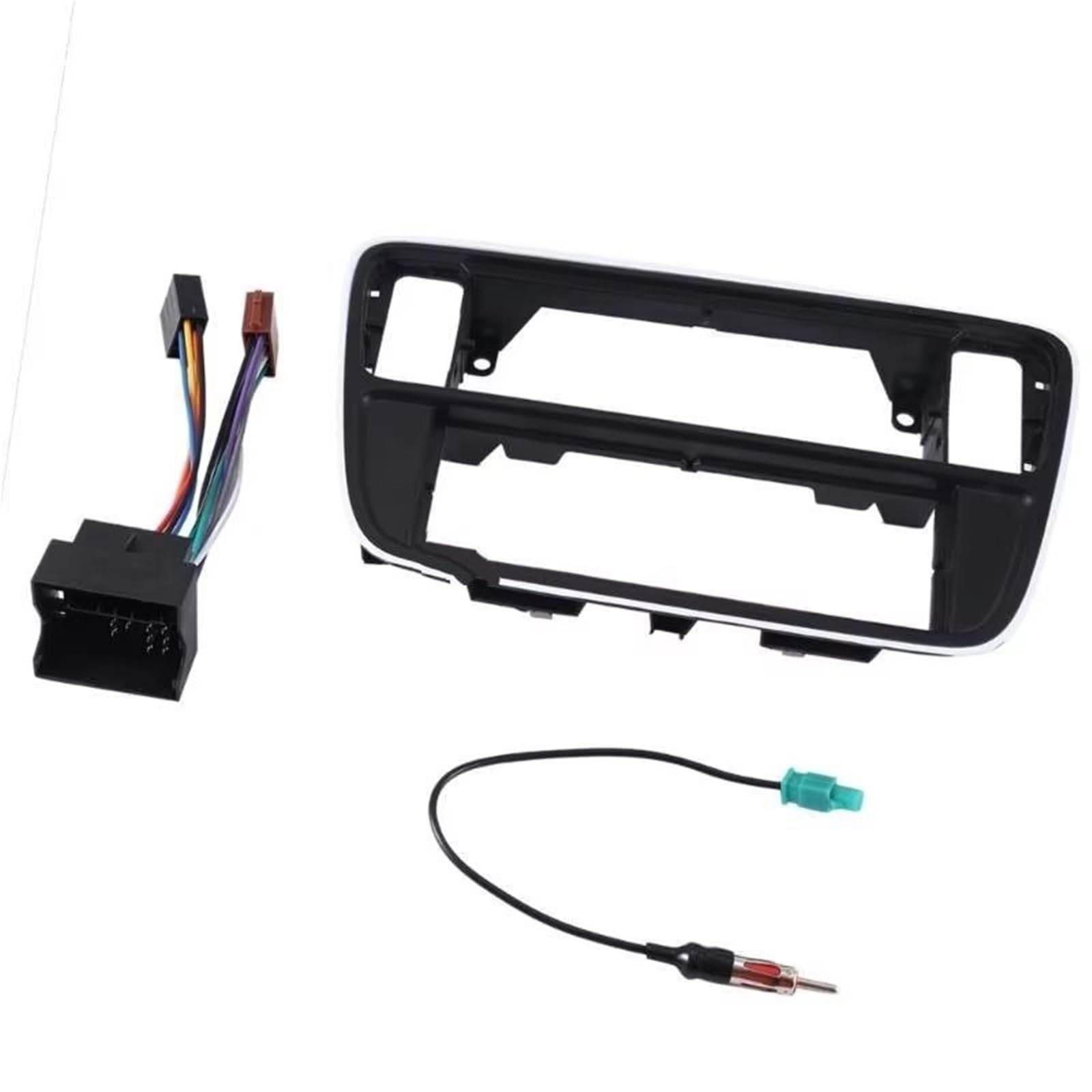 Cadre Tableau Bord Radio Cadre D'installation D'autoradio Simple Din Adaptateur Fascia Panneau Radio Stéréo Voiture Garniture DVD Tableau Bord Cadre Panneau D'autoradio