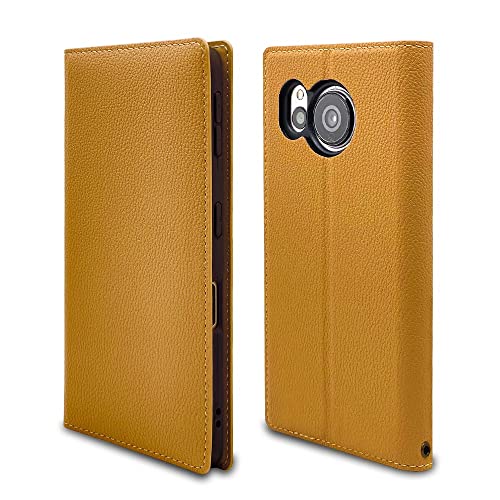 ラスタバナナ ケース カバー AQUOS sense7 SH-53C SHG10 専用 手帳型 薄型 カード入れ おしゃれ スタンド機能 シンプル 大人 UTILE イエロー アクオスセンス7 スマホケース 7390AQOS7BO