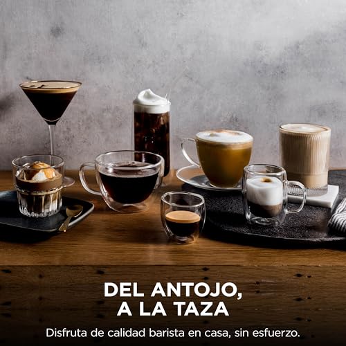 Molinillo y espumador con 25 ajustes en cafetera Ninja Luxe Premier 6