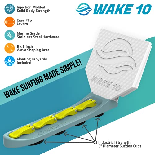 Wake 10 Wakesurf Creator X4 Pro - Wake Surf Shaper - Wave Generator #TOP1