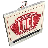 Matchbook Graphic Design Eliminates 60 Cycle Hum Striker Style Magnet Overall dimensions are 2 inches by 2 inches, less than .250 inches tall as installed on the box top.