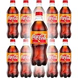 Orange Vanilla Coke Coca-Cola Soda Drink, 20oz Bottle (Pack of 10, Total of 200 Fl OZ)