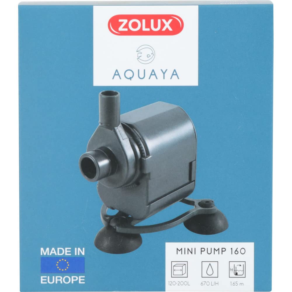Zolux - Mini Pompe 160 - pour Aquarium de 120 à 160 litres.