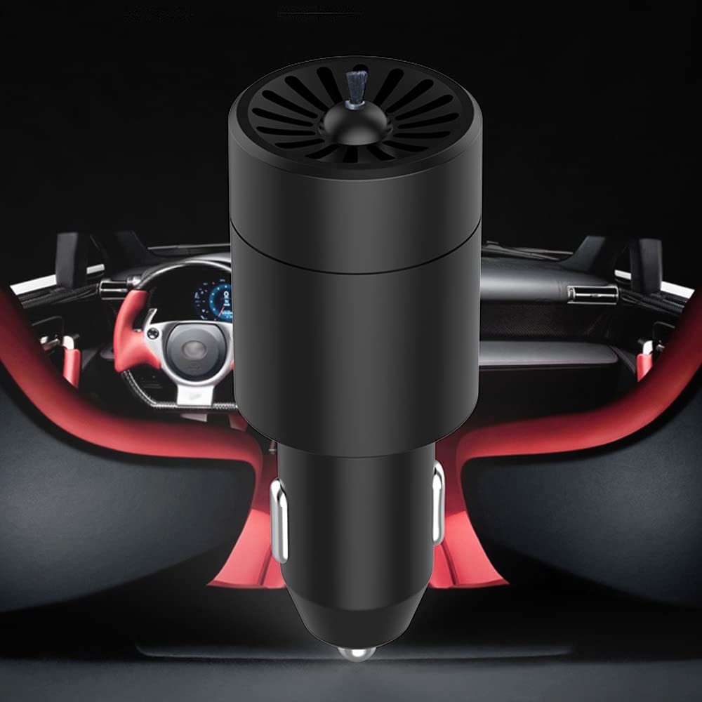 Purificatore d'aria per auto Riloer Ionic FreshenerPortable Car PurifierIonizer Cleaner per la rimozione degli odori dell'auto