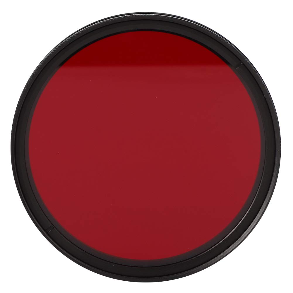 Filtr IR, Stop Aluminium i Szklany Filtr w Podczerwieni Czerwony Filtr z wysoką wydajnością dla Fotografii IR (67 mm)