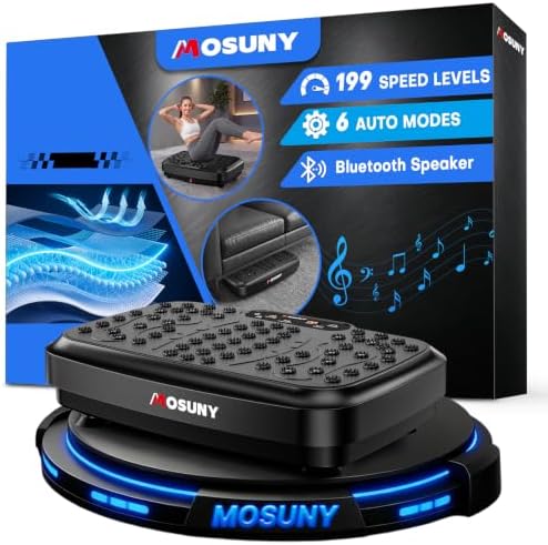 Vibration Plate Exercise Machine,7 Mode Vibration Plate for Lymph...