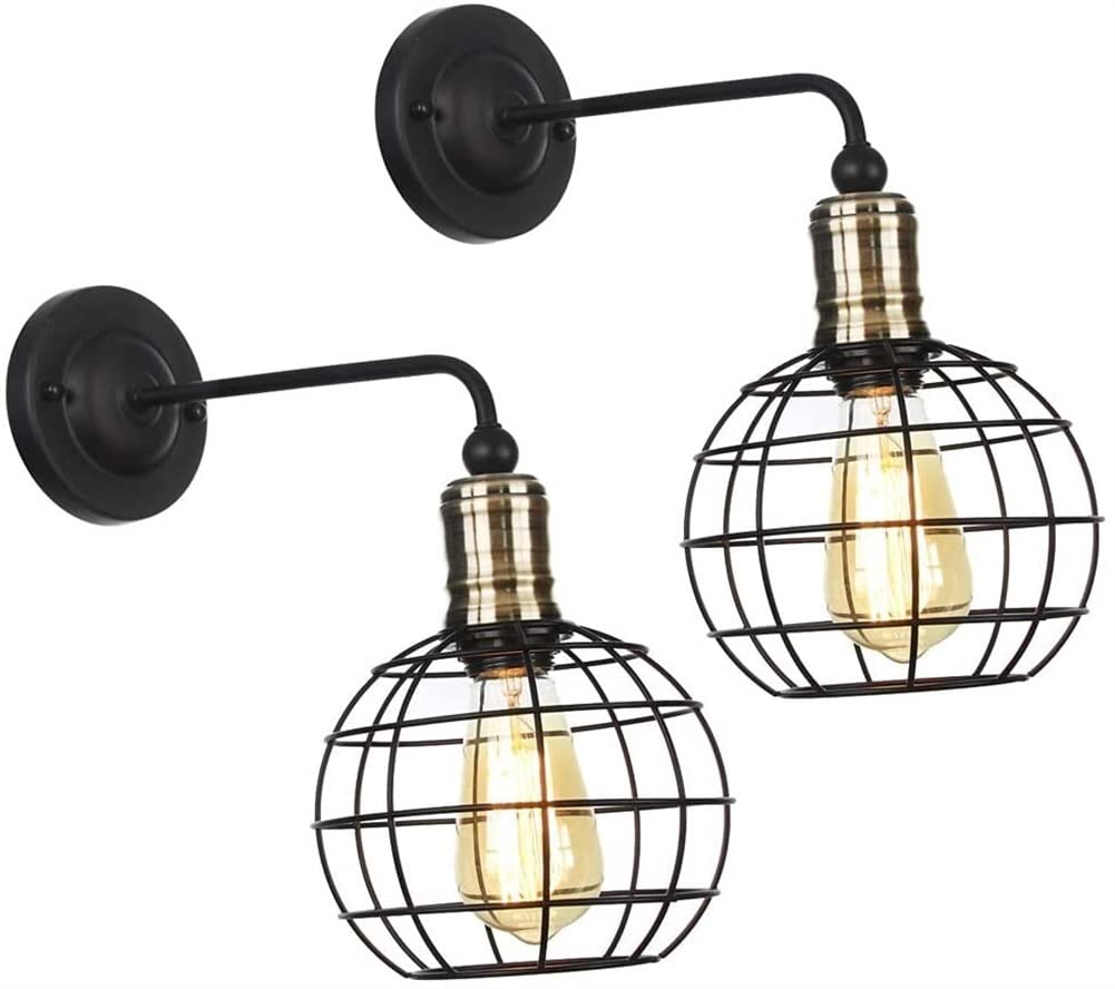 Kinkiet Ścienny Vintage Industrial Creative Z Kloszem Latarni, Wysięgnikiem, Oświetleniem Ściennym - Rustykalny Kinkiet Ścienny Vintage, Do Wystroju Domu, Wezgłowia, Łazienki, Sypialni, Domu Wiejskie