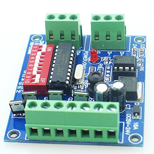 RGBSIGHT DMX512 Decoder 4CH RGBW LED Light Controller 4 Channels DC 5V 12V 24V 16A CMOS Output Control LED Lamp