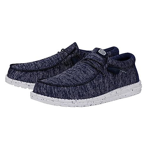 Image of HEYDUDE Wally Sport Knit | Men's Loafers | Men's Slip On Shoes | Comfortable & Light Weight