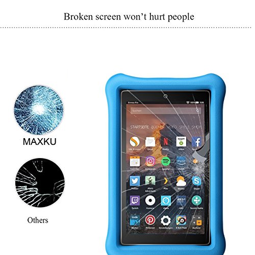 MaxKu Pellicola Vetro Temperato Fire HD 8 Kids