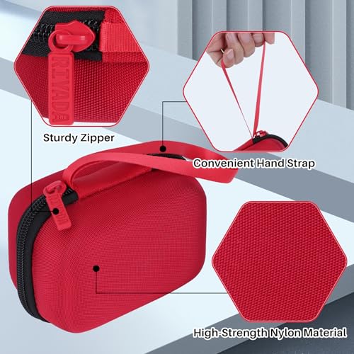 Funda rígida para cámara digital KODAK PIXPRO WPZ2 negra y roja miniatura 5