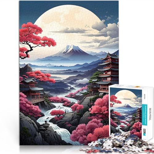 Paisaje de Japón Puzzles de 1000 Piezas para Adolescentes Juguetes adictivos Que desafían la Inteligencia Cerebral Regalos de cumpleaños 38x26cm Paisaje de Japón Puzzles de 1000 Piezas para Adolescentes Juguetes adictivos Que desafían la Inteligencia Cerebral Regalos de cumpleaños 38x26cm