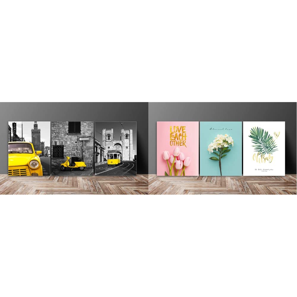 SAF Multieffect UV Textured Panel Painting (Set of 3, 12 Inches X 27 Inches Set of 3 Love Flower Design UV Coated 6MM MDF Home Decorative Gift Item Painting, Floral, Multicolour (B0BRG7RGTV) Amazon Price History, Amazon Price Tracker