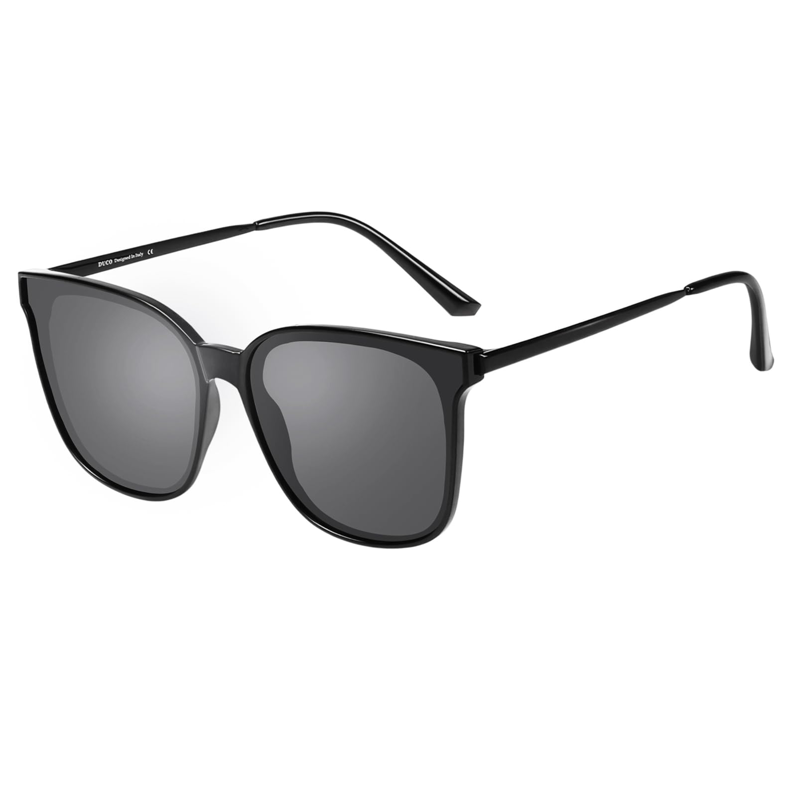 DUCO Oversized Polarized Sunglasses