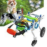 carrellino per cane disabile usato La nostra sedia a rotelle ha una struttura in alluminio leggera e resistente e imbracature regolabili per offrire un comfort e una mobilità ottimali