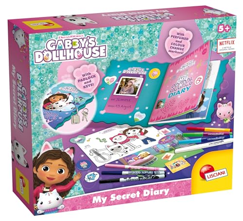 Liscianigiochi Gabby's Dollhouse My Secret Diary