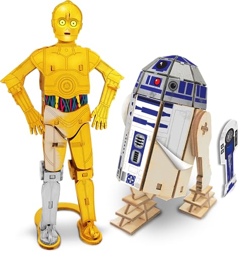 Goliath Woodworx Star Wars C3po + R2d2 - vue 4