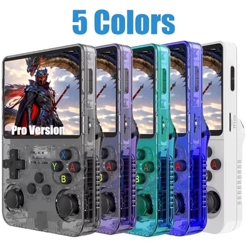 Image of R36S Handheld Gaming Console with 3.5 inch HD Screen | 15000+ Retro Games | 21 Emulators | Dual Joystick | 3500mAh Battery | Save & Load | Portable Retro Game Player