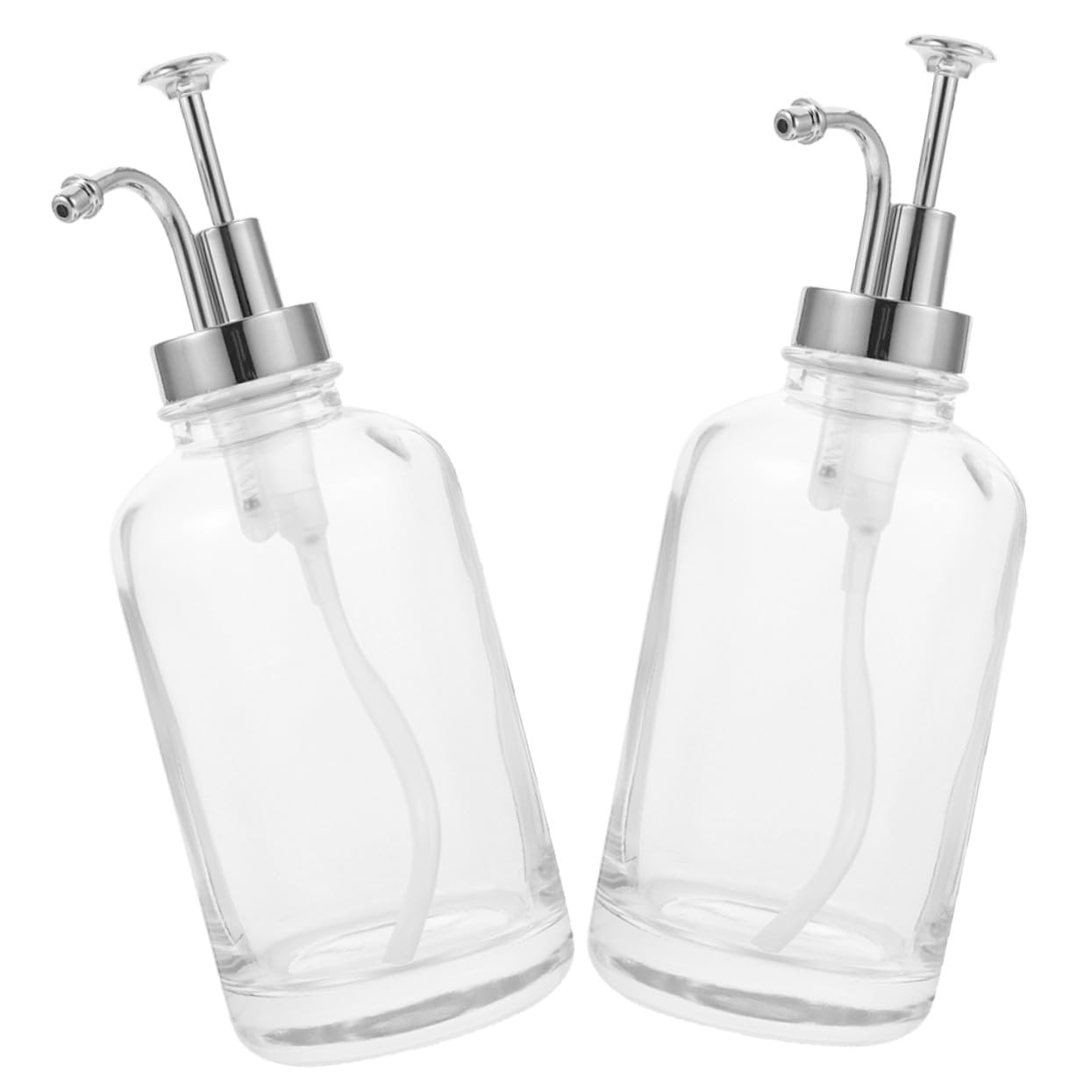 Distributeur à pompe sirop en verre de 350 Ml pour éliminer les bouteilles collantes en cuisine