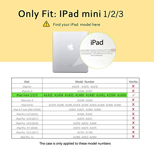 Ipad Mini Case,Ipad Mini 2 Case,Ipad Mini 3 Case,Ipad Mini Retina Case,Bentoben Anti-Slip Shock-Absorption Silicone High Impact Resistant Hybrid Three Layer Armor Protective Case Cover Rose Gold Pink #TOP2