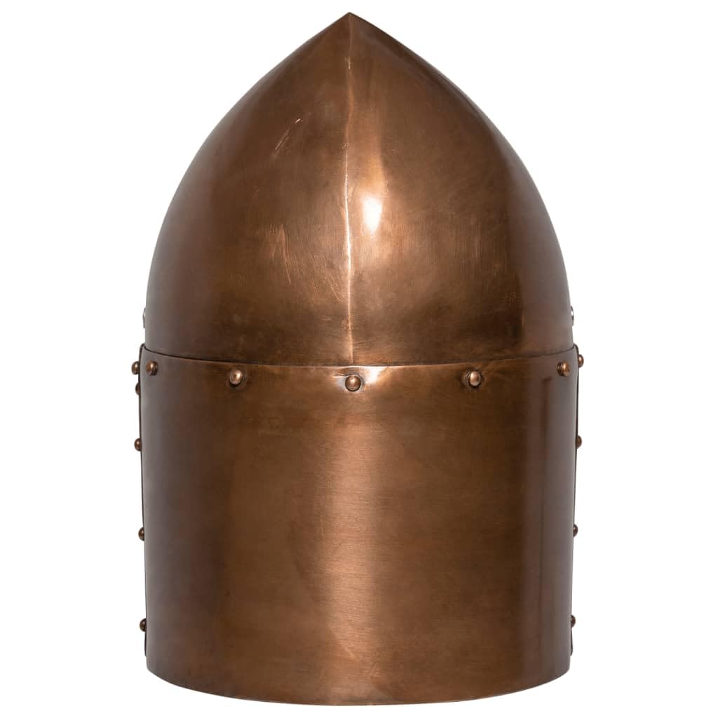 Genérico Réplica de Casco de Caballero Medieval Antiguo Larp Acero Cobre,Arte y Ocio,Hobbies y Artes Creativas,Coleccionables,Armas coleccionables-286225