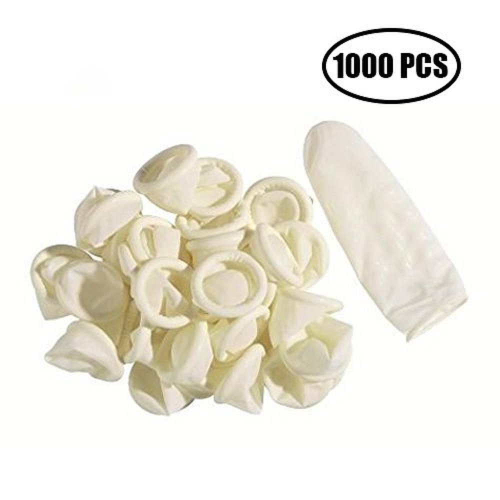 Buy Disposable Latex Finger Cots Rubber Fingertips Protective Finger