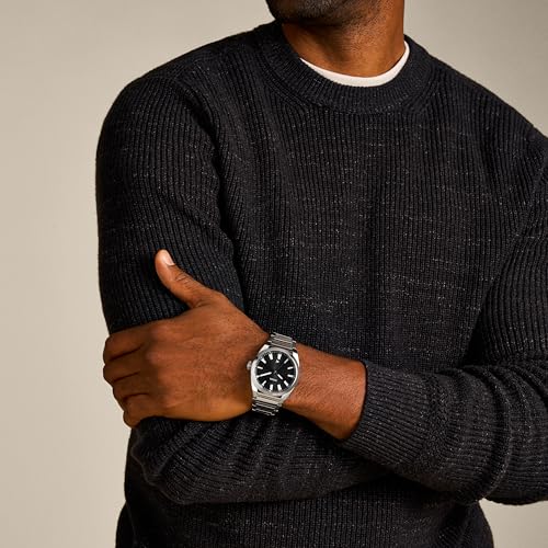 Image of Fossil Men's Everett Quartz Stainless Steel Watch, Three-Hand Watch for Men