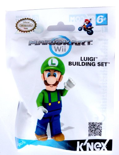 K'nex LUGIMINIFIGURE Mario Kart Wii Figure - Luigi