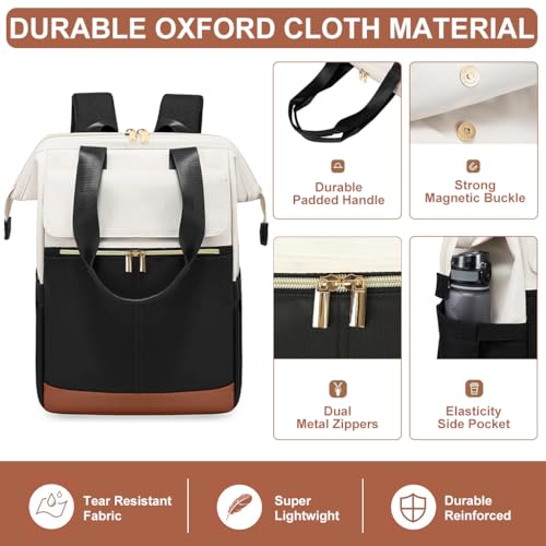 Image of PALAY Backpacks for Women 15.6 Inch Work Laptop Teacher Nurse Backpack Purse Waterproof Travel Computer Bag for Women