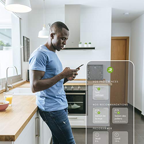 Aspirateur Robot connecté iRobot® Roomba e6192 - 2 brosses en caoutchouc multi-surfaces anti-emmêlement - Idéal pour les animaux - Suggestions personnalisées - Compatible avec les assistants vocaux - Image 7