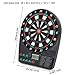 SYH&AQYE Electronic Dart Board, Automatic Scoring LCD Display Games Set, Dart Plate Games Set with 21 Dart Accessory for Family Leisure Entertainment (A)