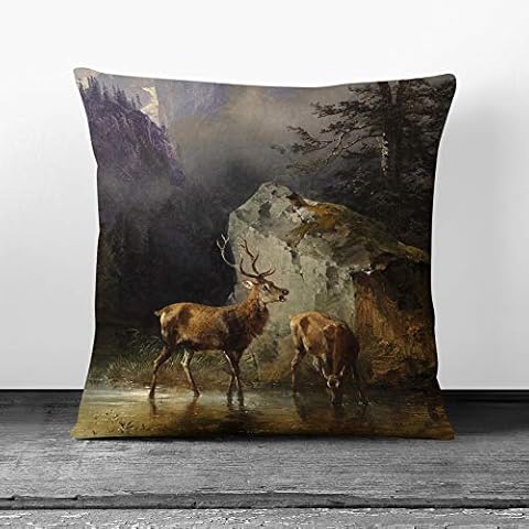 Big Box Art Deer and Stag Cushion Cover Cover