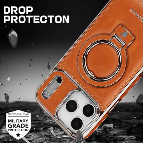 Étui en cuir iPhone 17 Air : luxe et protection MagSafe premium - 5