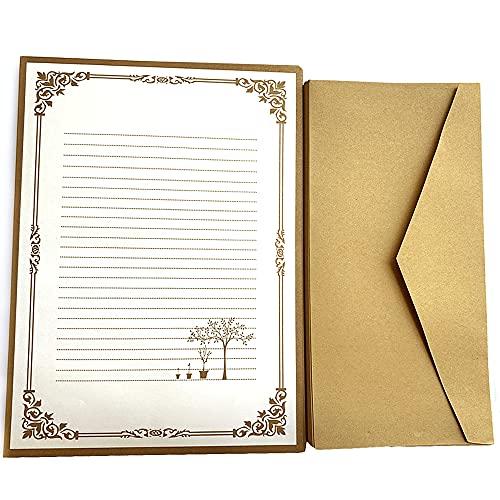 Papeterie rétro pour invitations de mariage et correspondance vintage lot de 72