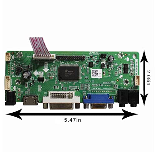 Image of VSDISPLAY LCD Board for M167XGBN30-01A with 12V DC 2A Adapter