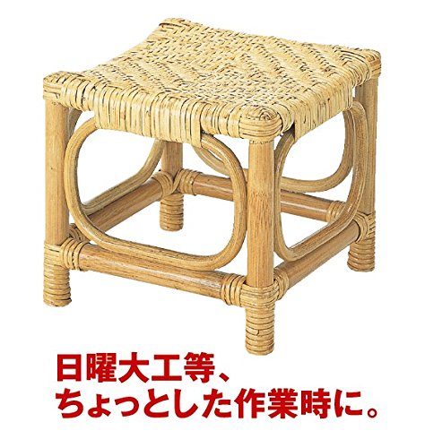 Amazon.co.jp: 《ラタン（籐）》 ミニスツール S55 : ホーム＆キッチン