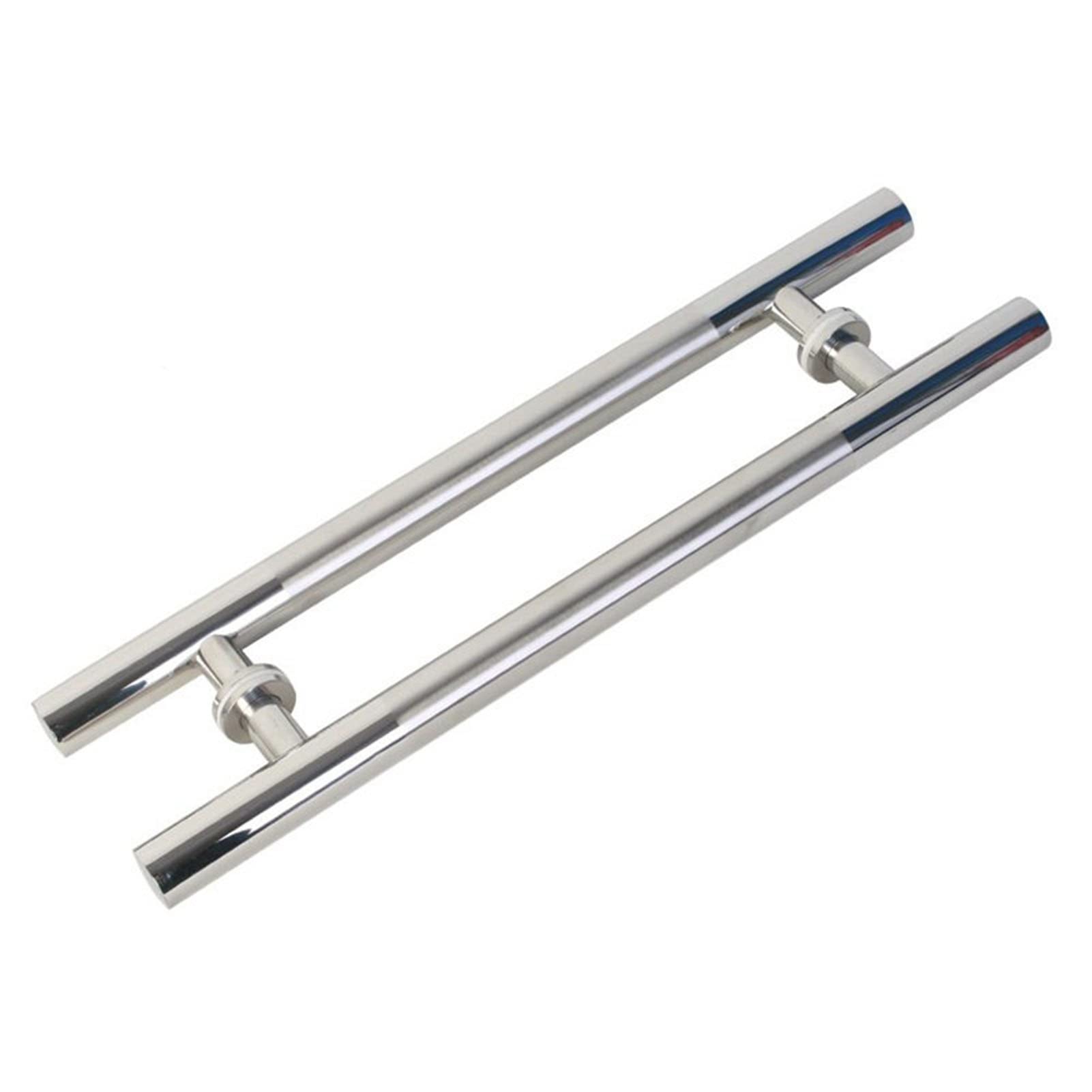 304 Stainless Steel Double-Sided Push-Pull Door Handle, Sliding Door Handle,Suitable for Glass Door,Wooden Door,barn Door Handle /36cm,Multicolor-L:60cm(23.,Multicolor-L:60cm(23.6in)/36cm(14.1in)