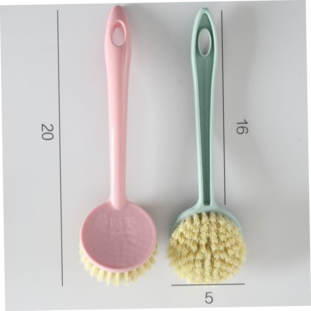 FRCOLOR 3 Juegos Cepillo De Cocina Cepillo para Lavar Platos De Plantas De Lavado Limpiador De s De Cocina De Olla De Lavado De Limpieza 2 Piezas * 3