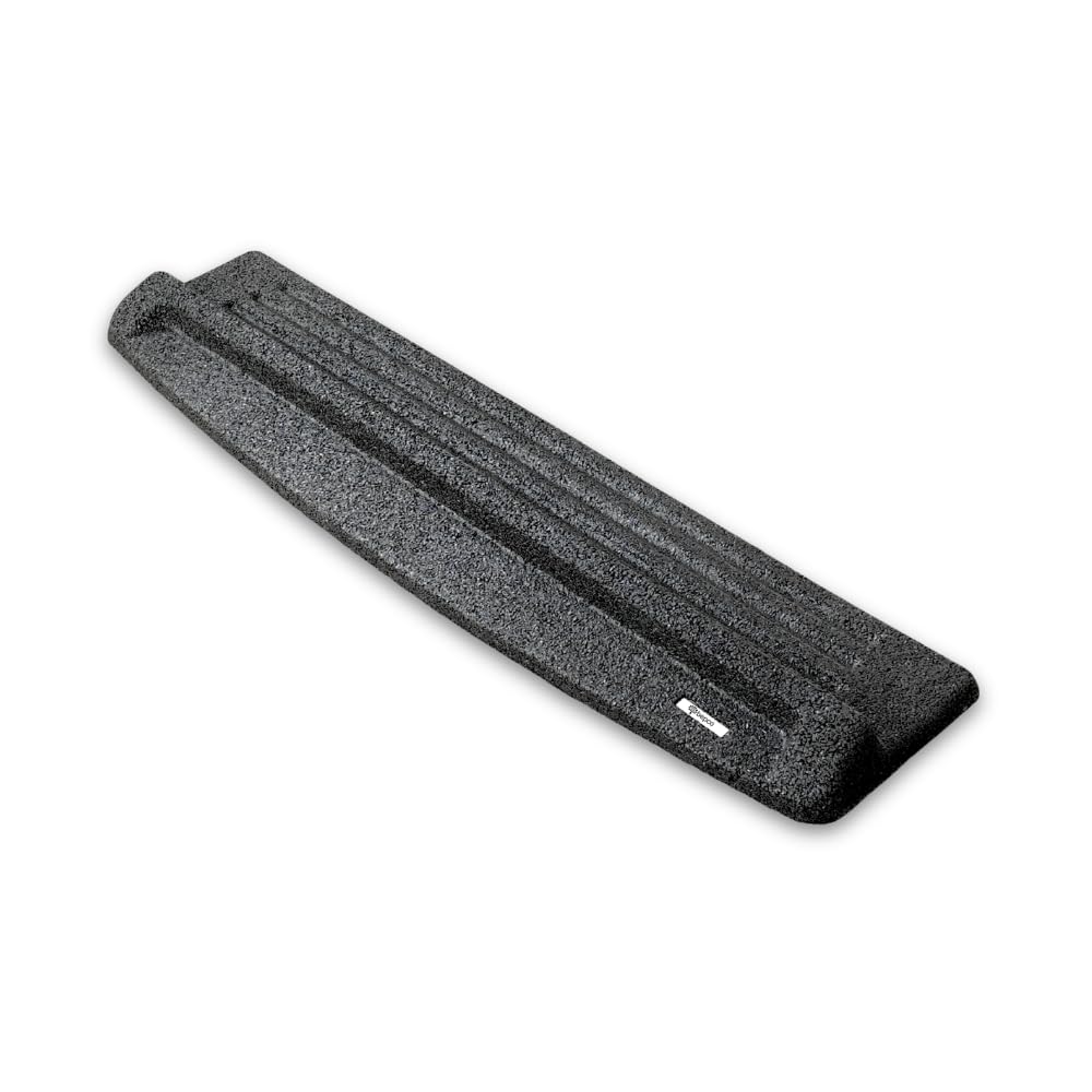 bepco Leitermatte - Antirutschmatte (LxBxH: 100 x 25 x 5 cm, Schwarz) - Leiterstandfuß, Leitersicherung aus 100% recyceltem Kunststoff, für sichere Leiterarbeiten ohne Wackeln/Wegrutschen