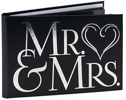 Malden International Designs Wedding Celebrations Mr & Mrs Brag Book Photo Album, 40-4x6