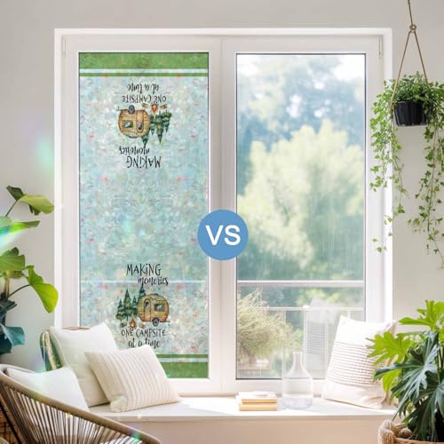 Película decorativa para ventana privacidad 18 x 39 pulgadas miniatura 2