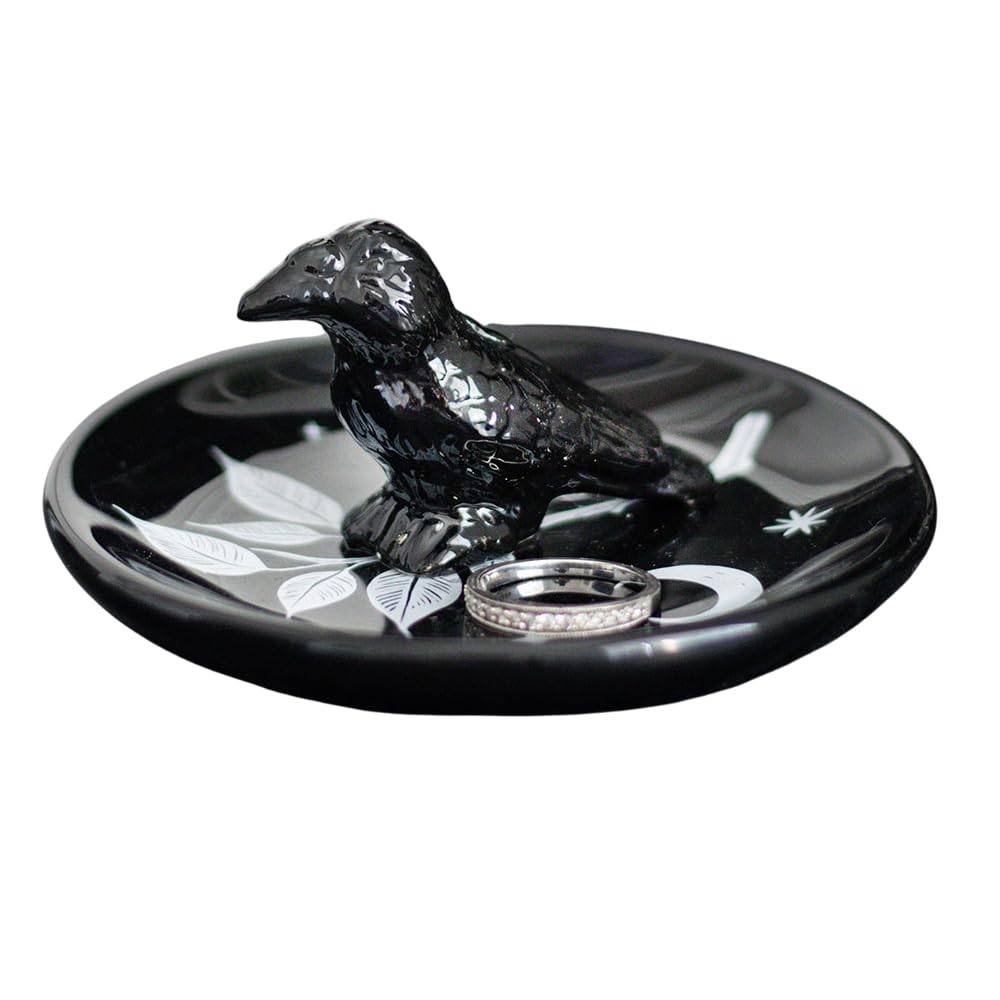 Mystic Raven Trinket Dish