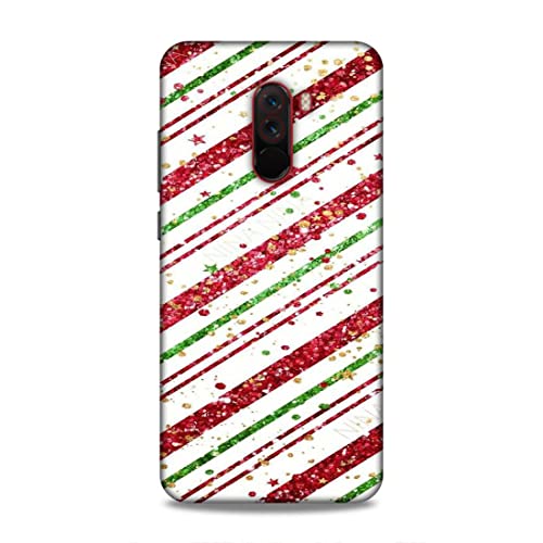 Image of Printed Mobile Back Hard Case Cover for Xiaomi Poco F1 | Glitter, Christmas, Stars, Shine A-2194