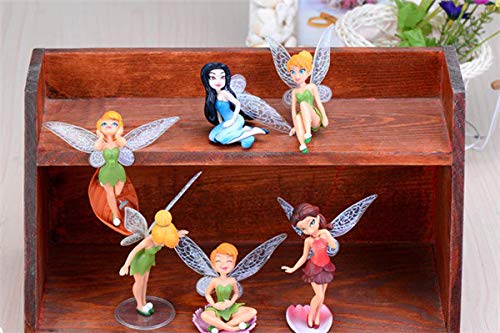 Wonderland (Set of 6 Tinkerbell Garden Miniature Toys for Fairy Garden (B08JH4GPZW) Amazon Price History, Amazon Price Tracker