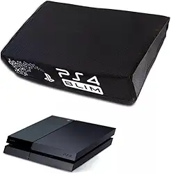 Capa Antipoeira Skin Para Playstation 4 Slim, Case Proteção Contra Poeira Para PS4 Slim, Capa Antiarranhões Para Video Game PS4