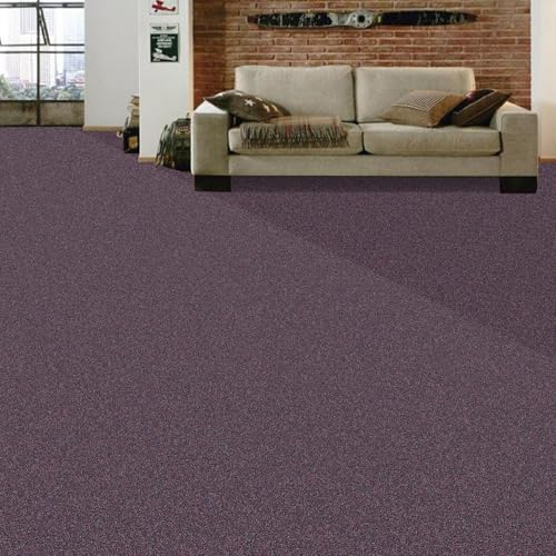 Image of FC Texture-2-Purple Carpet Luxurious Feel Floring for Residential, Commercial Office & Home and Sound Absorbing Durable Easy Clean Low Maintenance for High Traffic Areas