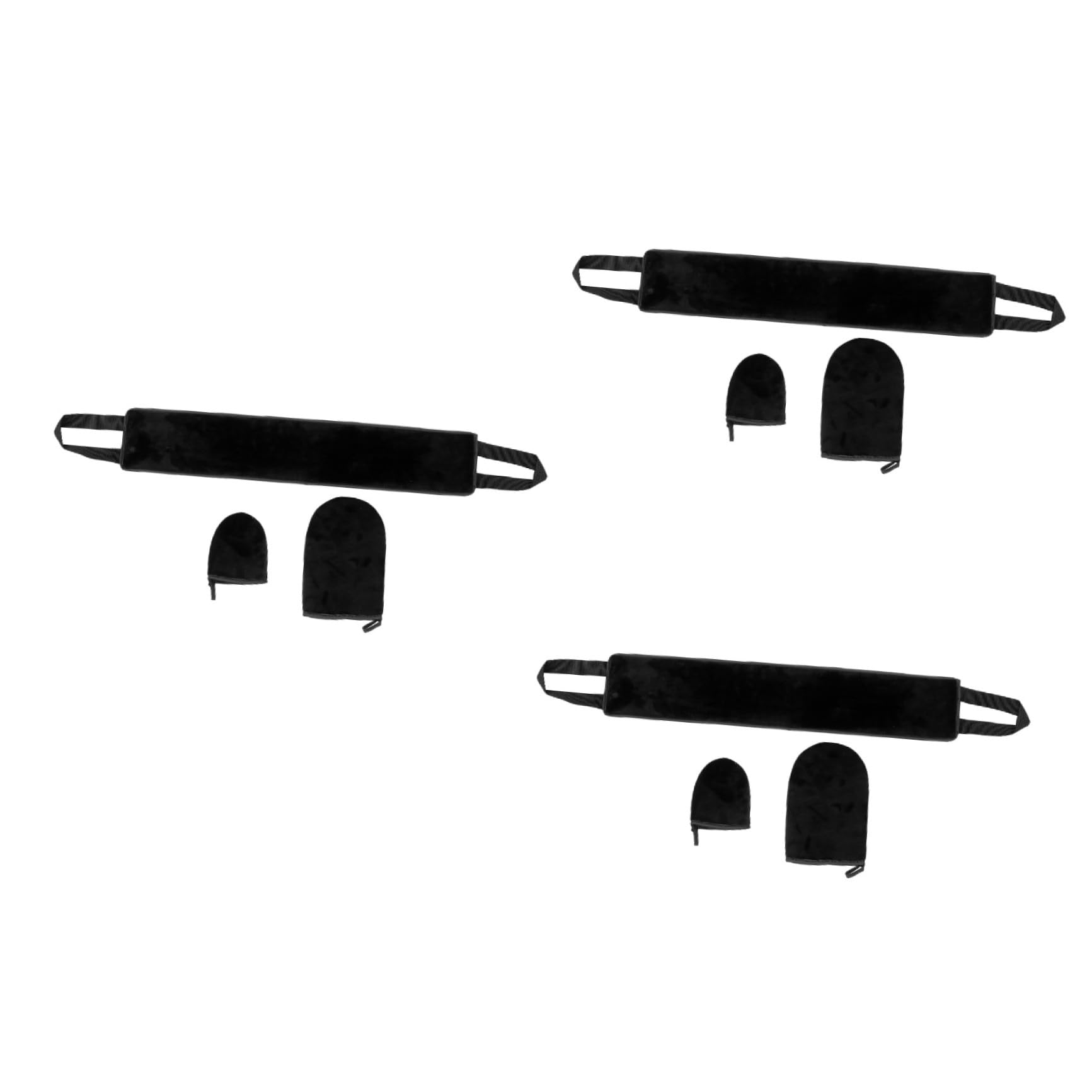 Healeved 9piezas Guante Autobronceador Reutilizable Aplicador De Espalda Para Lociones De Tanning De Manoplas Sin Dedos Para Aplicación De Autobronceador y Hidratación Verano Invierno